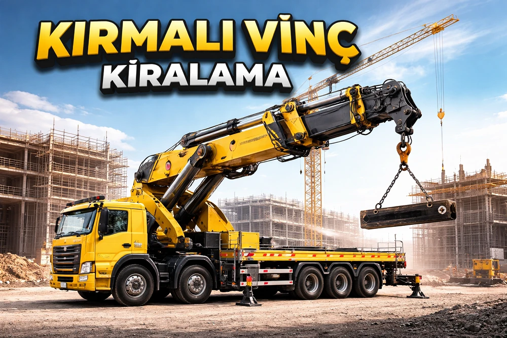 Bahçelievler Kırmalı Vinç Kiralama